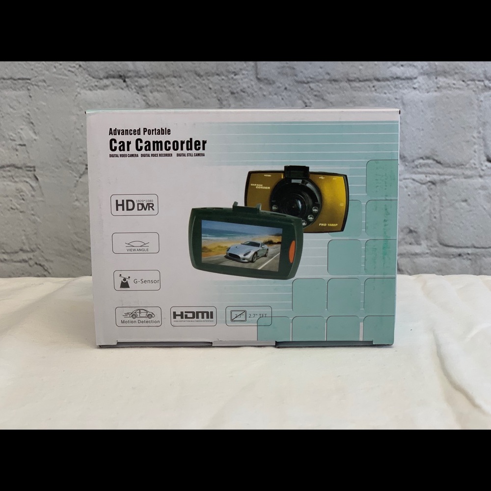 HD CAR DVR CAMERA VIDEO RECORDER